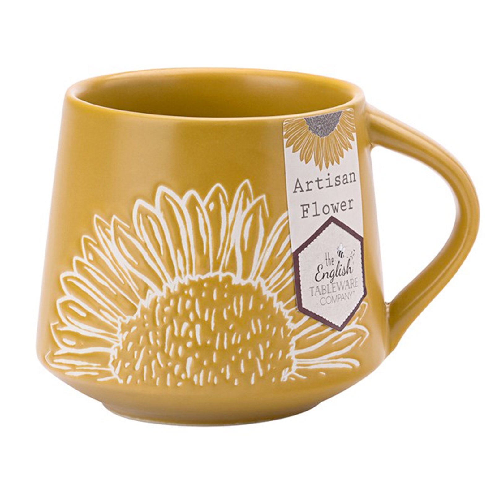 The English Tableware Company Artisan Flower Mug - Yellow