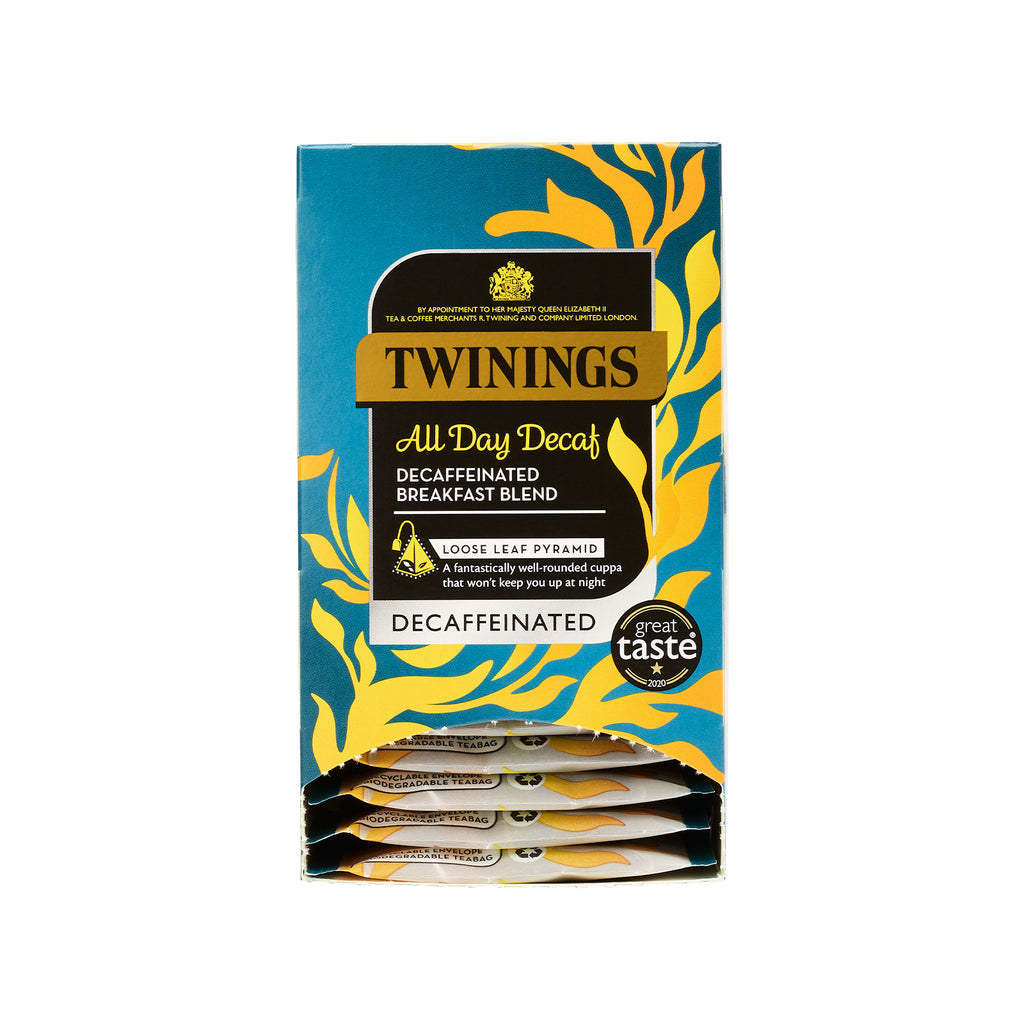 All Day Decaf - 15 Pyramid Bags (Individually Wrapped)