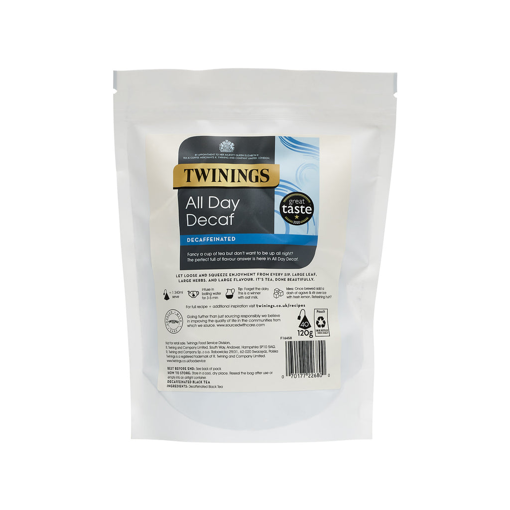 All Day Decaf - 40 Loose Pyramid Tea Bags