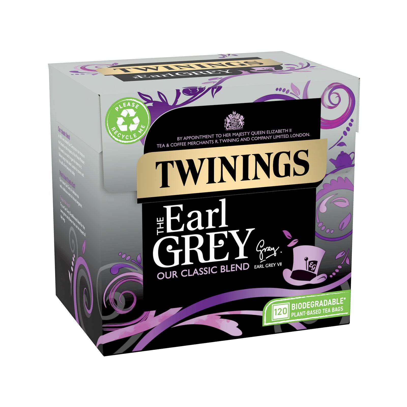 TWININGS Earl Grey 120ティーパック　4箱　アールグレイ Twinings Earl Grey - 120 Tea Bags