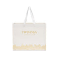 Twinings White & Gold Gift Bag